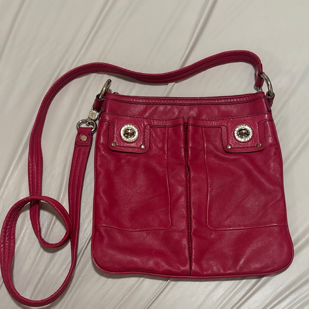 Marc By Marc Jacobs Vibrant Pink Crossbody Bag